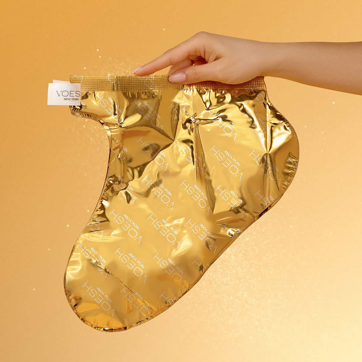 Voesh Chaussettes au Collagène Or Impérial VFM212GLD 24491