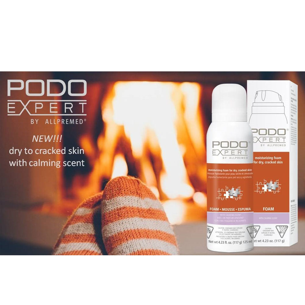 Podoexpert Dry to Craked Skin Foam Scented 4.23 oz 41236