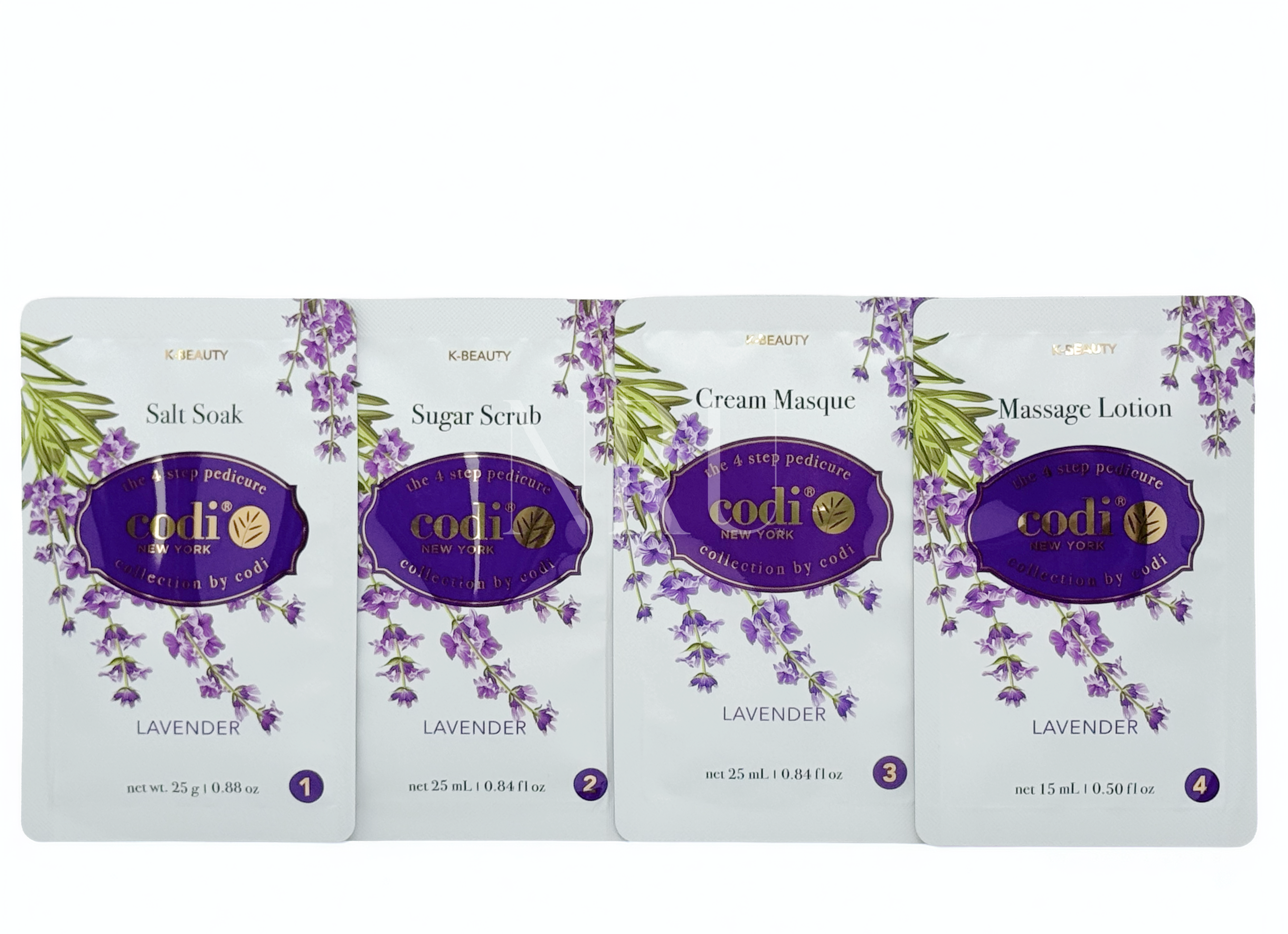 Codi N Codi 4-in-1 Pedi Spa Set Lavender 77996