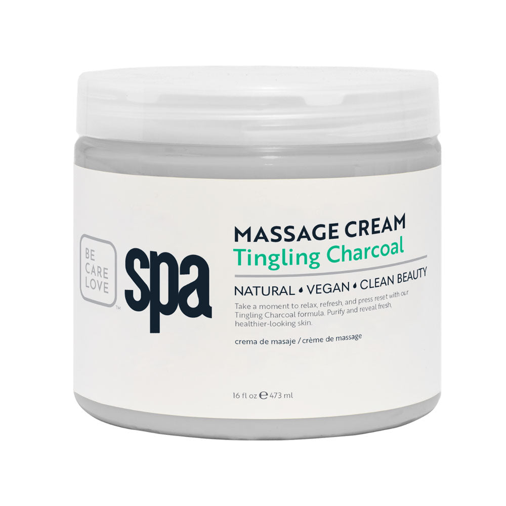 Crème de massage BCL SPA 16 oz - Charbon de bois stimulant 51114