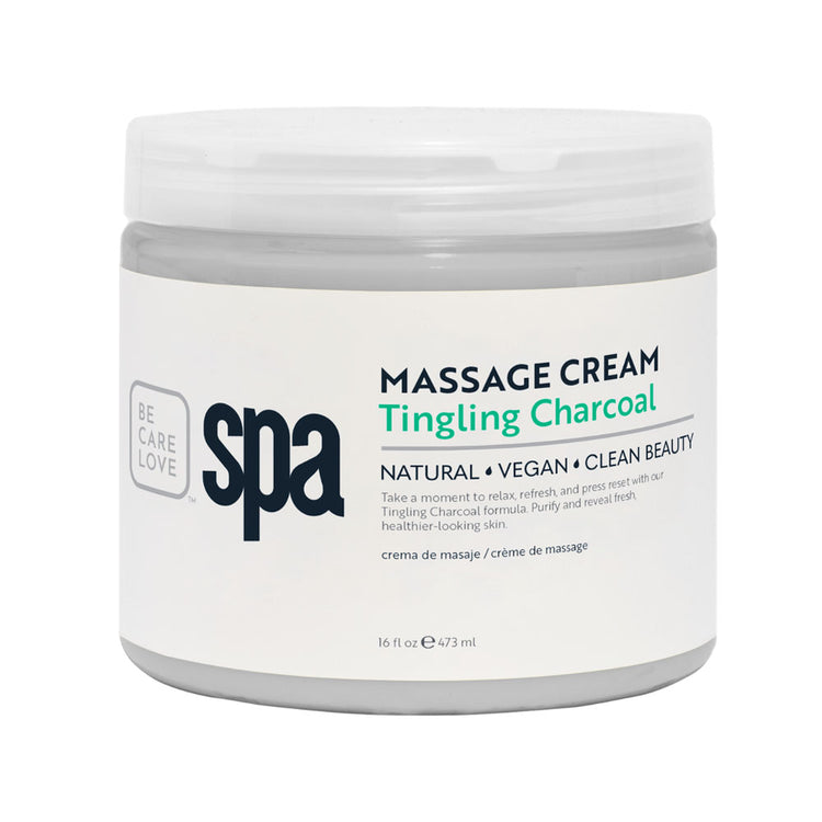 Crème de massage BCL SPA 16 oz - Charbon de bois stimulant 51114