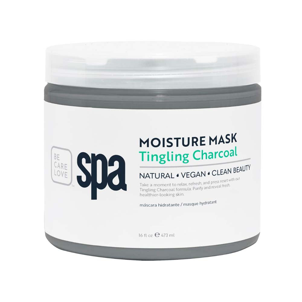 BCL SPA Moisture Mask 16 oz - Tingling Charcoal 91113