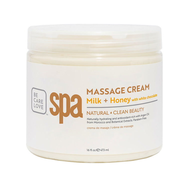 BCL SPA Massage Cream 16 oz - Milk+Honey 54106