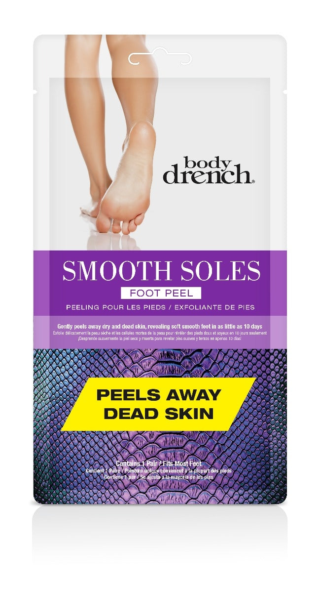 Body Drench Smooth Soles Foot Peel Booties 72194