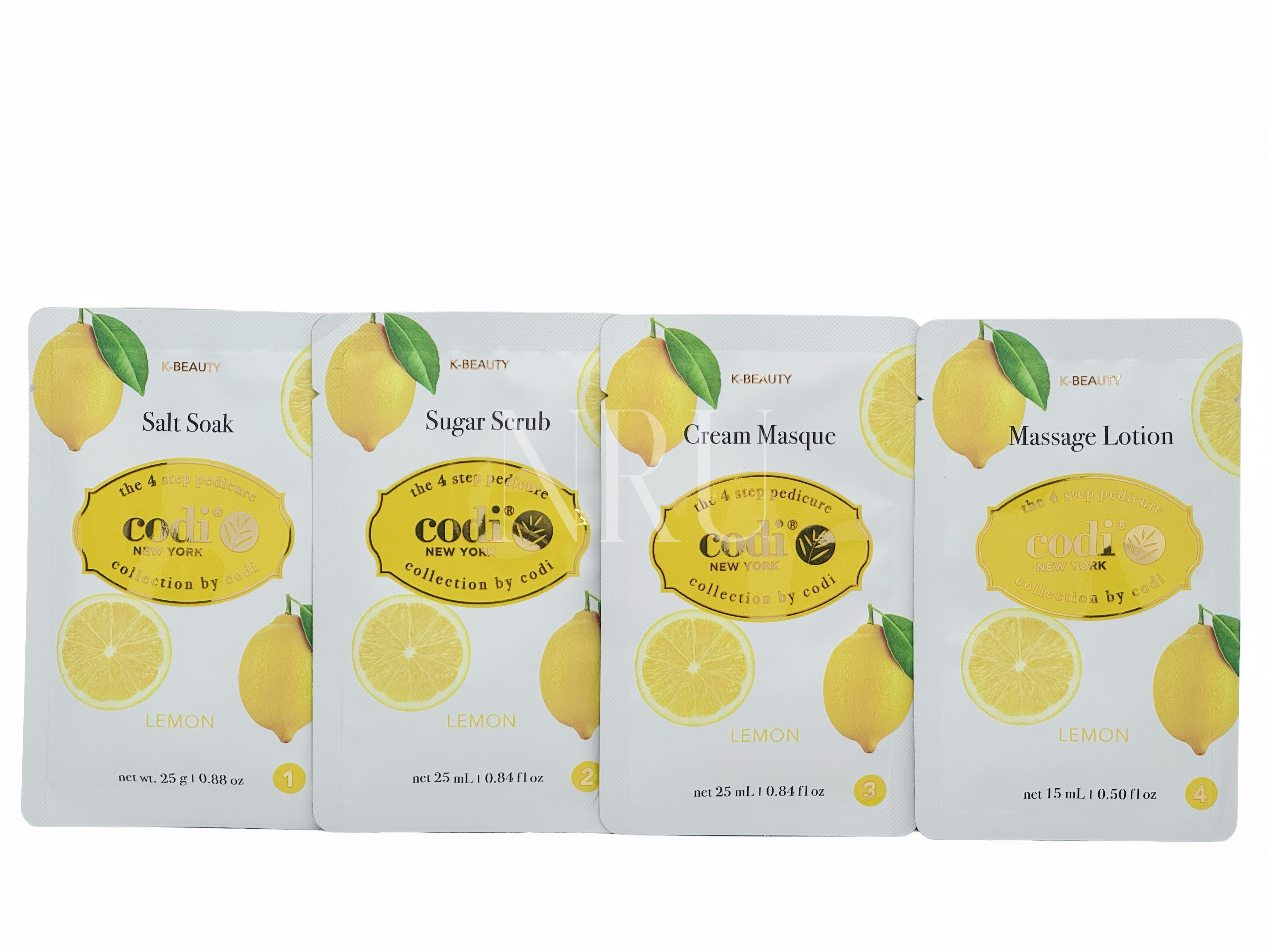 Codi N Codi Kit Spa Pédicure 4-en-1 Citron 77980