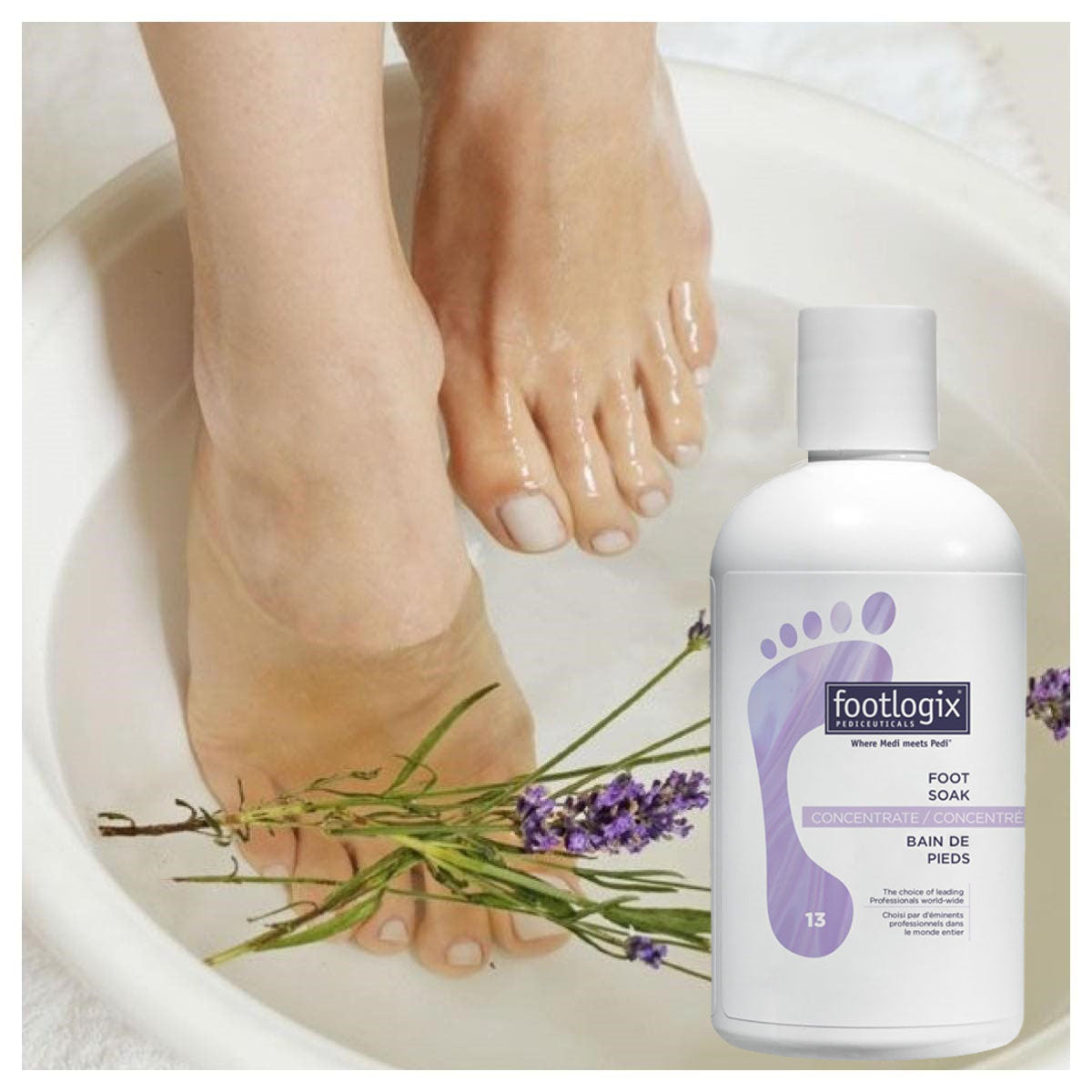 Footlogix Foot Soak (13) Concentrate 8.45 oz / 250ml 40121