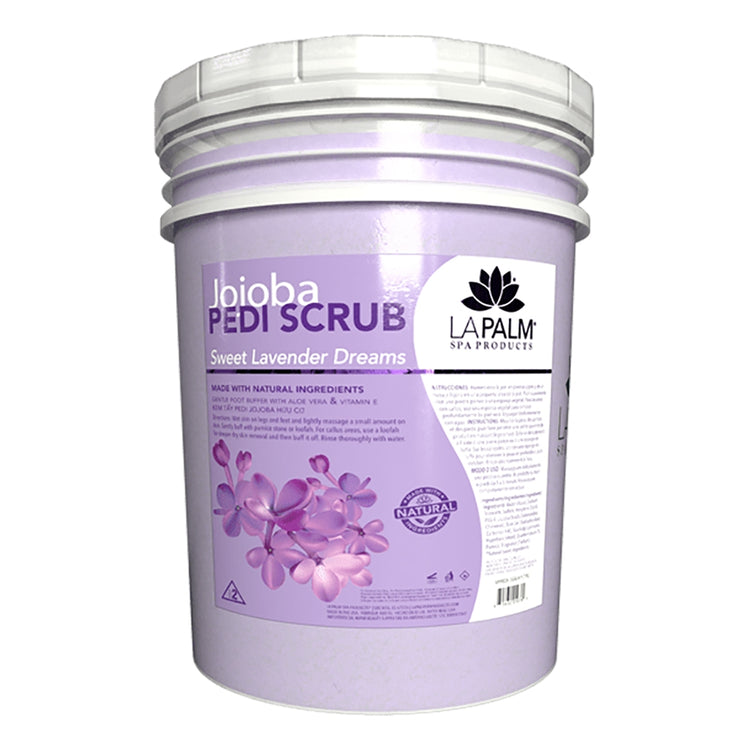 La Palm Pedi Scrub 5G - Sweet Lavender Dreams LP279