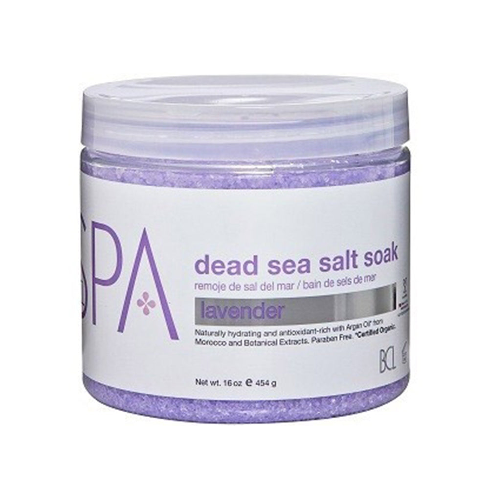 BCL SPA Dead Sea Salt Soak 16 oz - Lavender+Mint 53101
