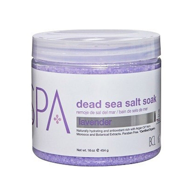 BCL SPA Dead Sea Salt Soak 16 oz - Lavender+Mint 53101