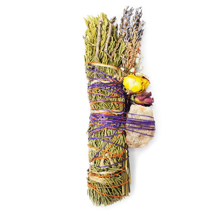 Sunstone Smudge Stick, Cedar, Lavender Smoke Cleansing 11591