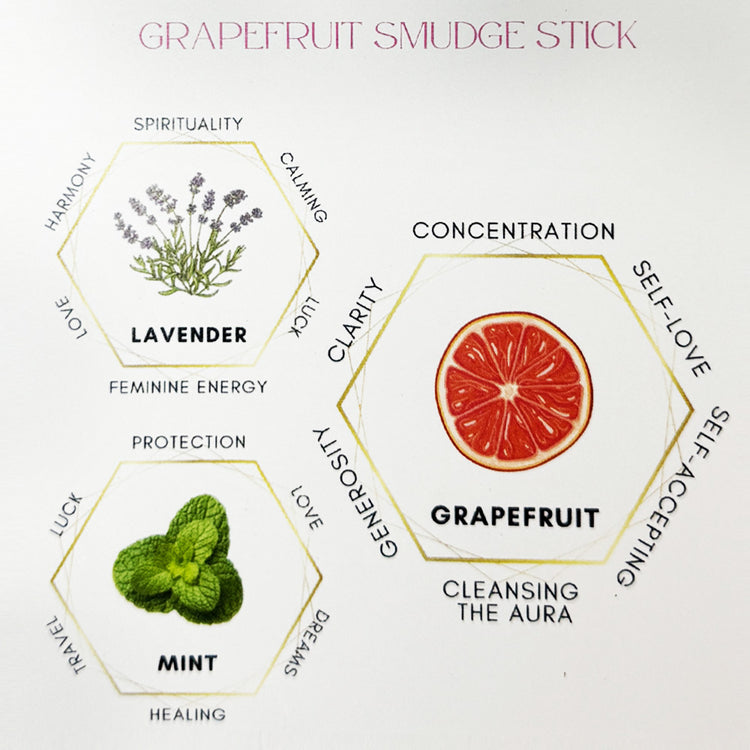 Grapefruit Smudge Stick 11592