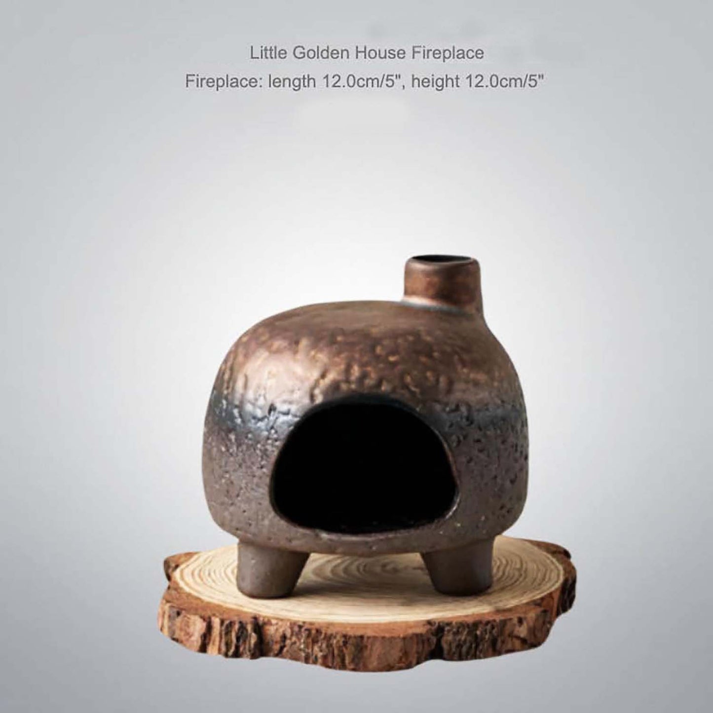HAKU Little Golden House Fireplace 26151