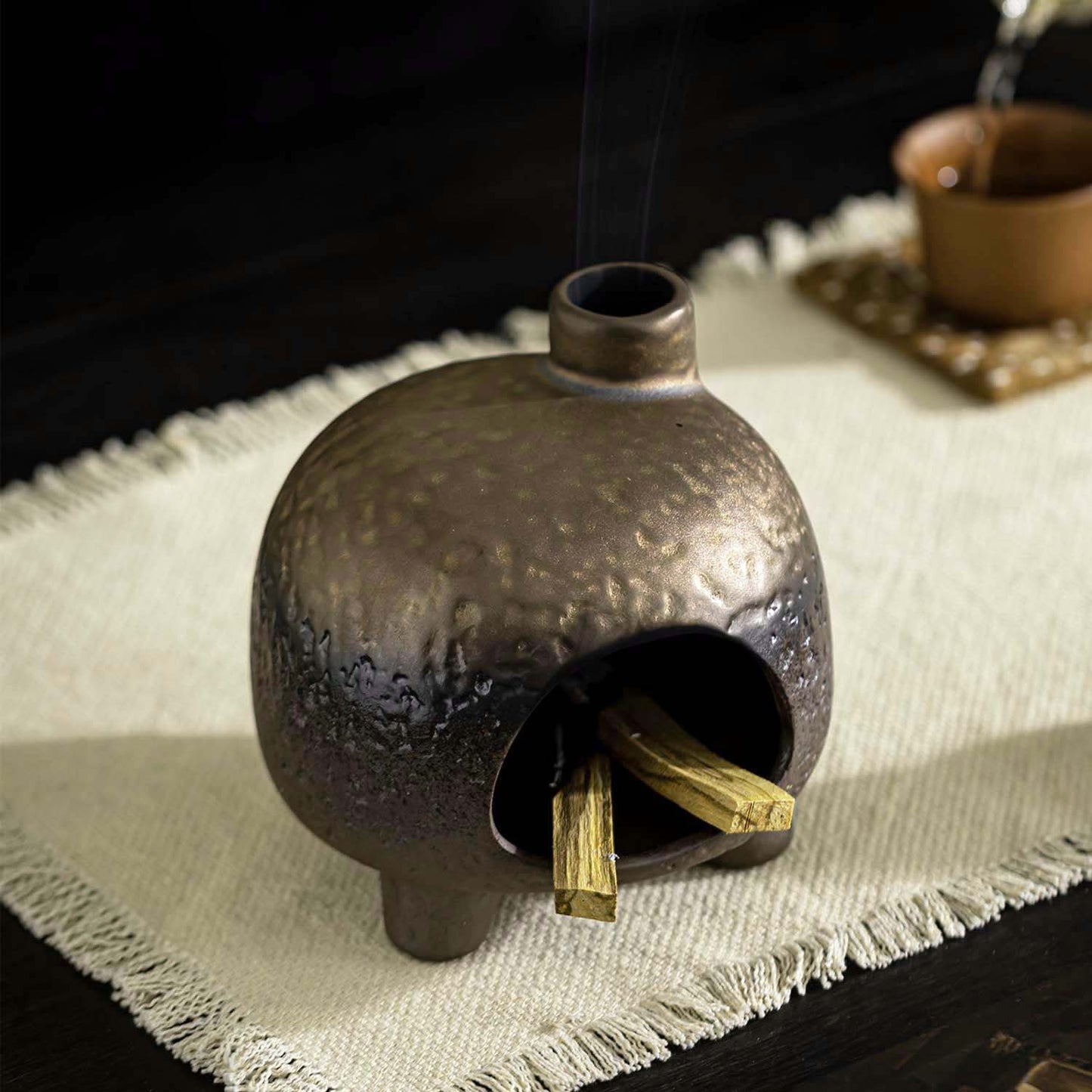 HAKU Little Golden House Fireplace 26151