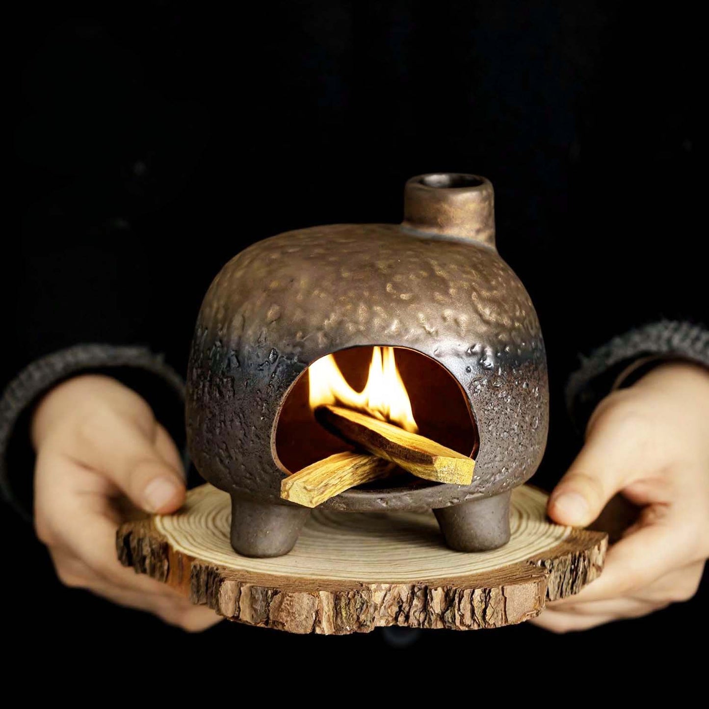HAKU Little Golden House Fireplace 26151