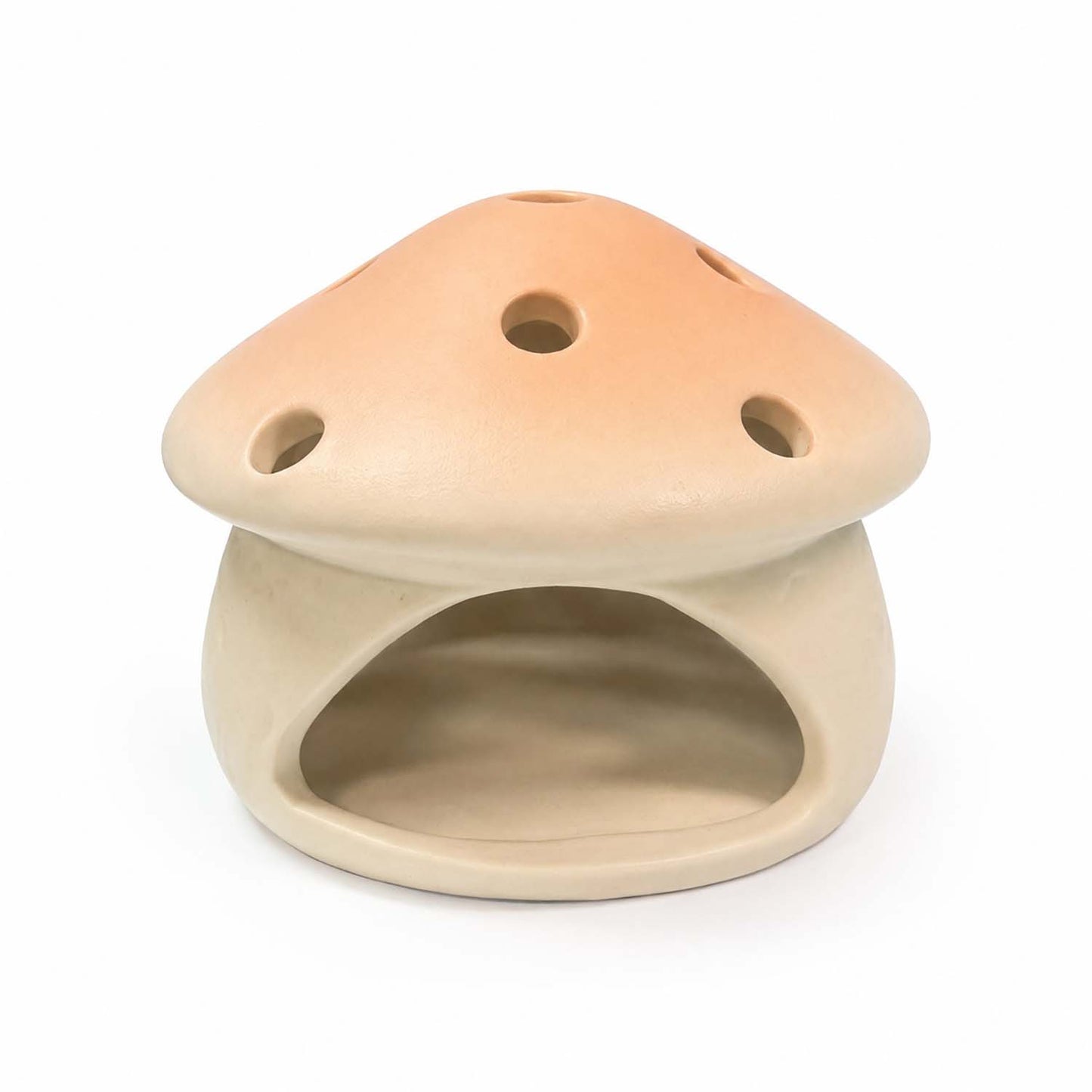 HAKU Ceramic Mushroom Incense Burner - Pink Mushroom 58154