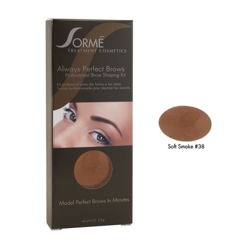 Sorme Always Perfect Brows Kit de mise en forme 3.4g - Soft Smoke 38