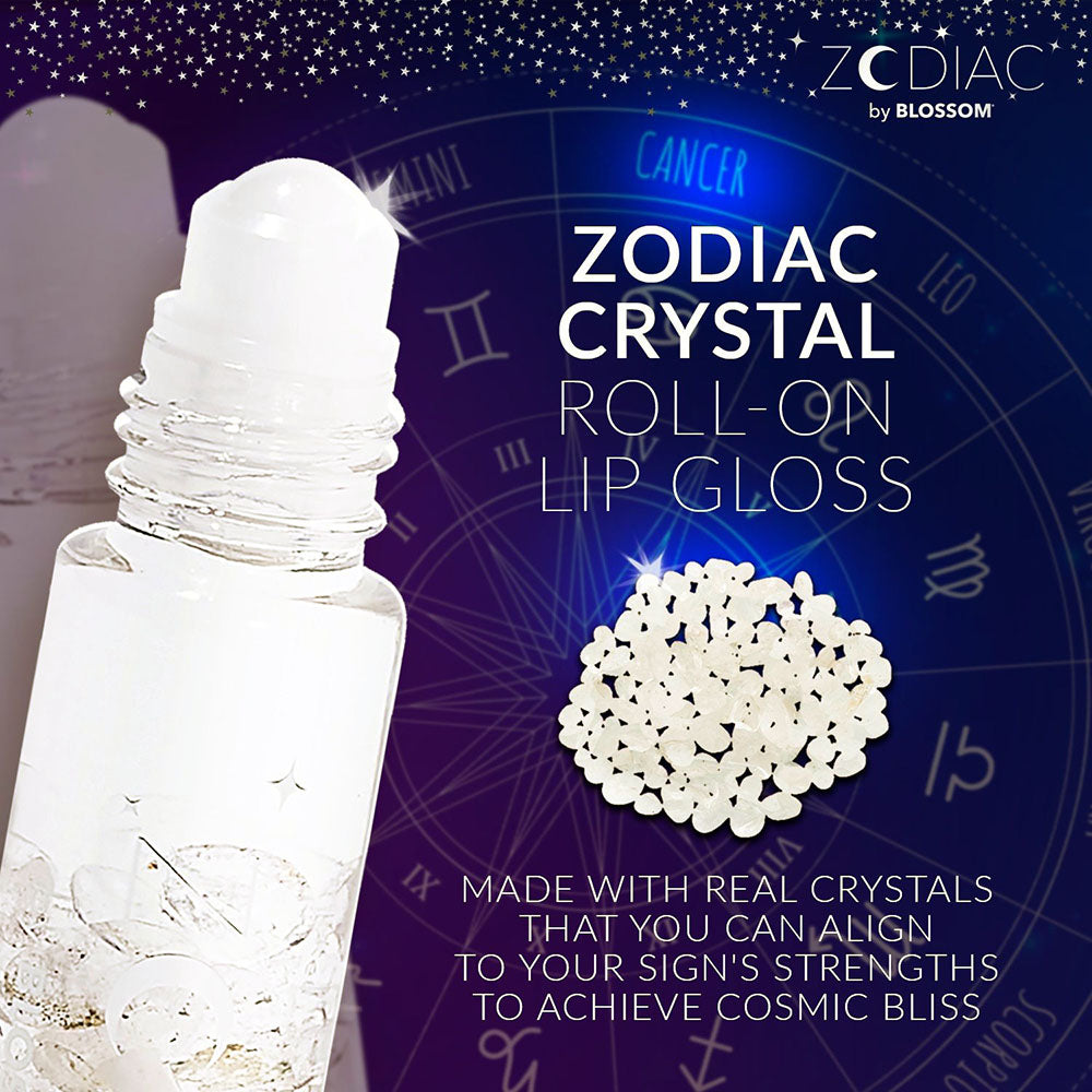 Blossom Zodiac Roll-on Lip Gloss Ornament Box - Cancer 20047