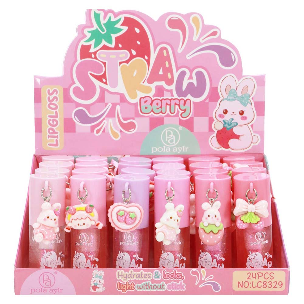 POLA AYLR Strawberry Charm Shimmery Lip Gloss LC8329 68329