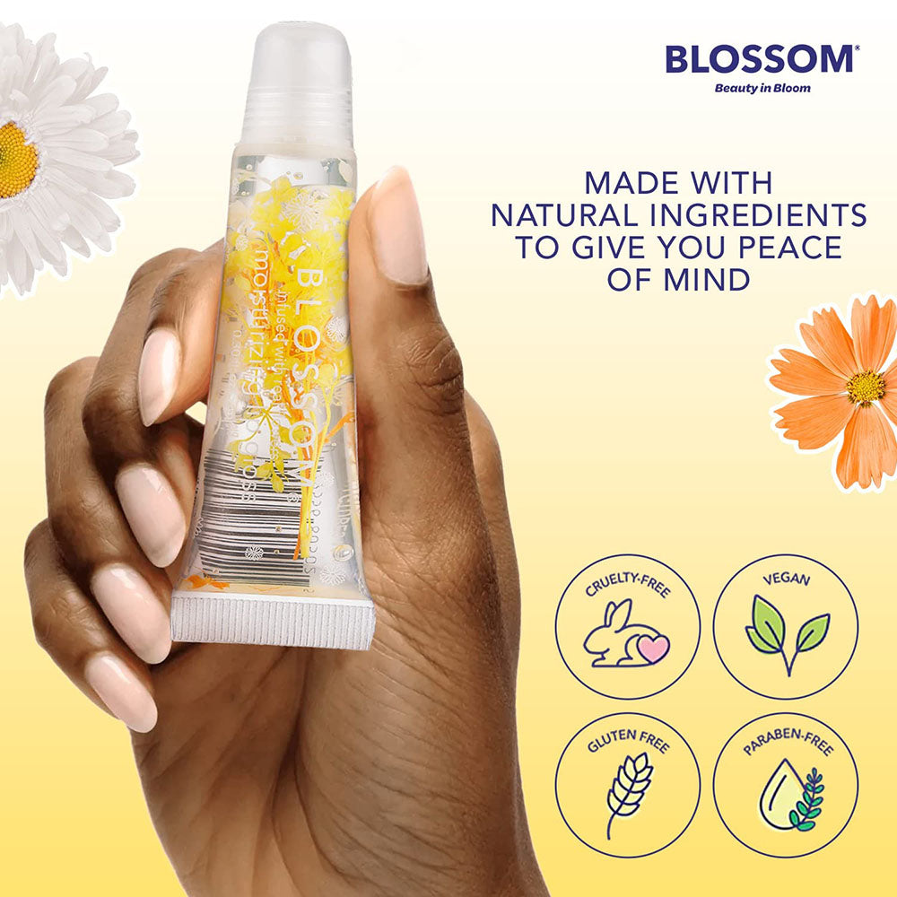 Son Bóng Dưỡng Ẩm Blossom 80502 Hương Xoài 0.3 fl oz