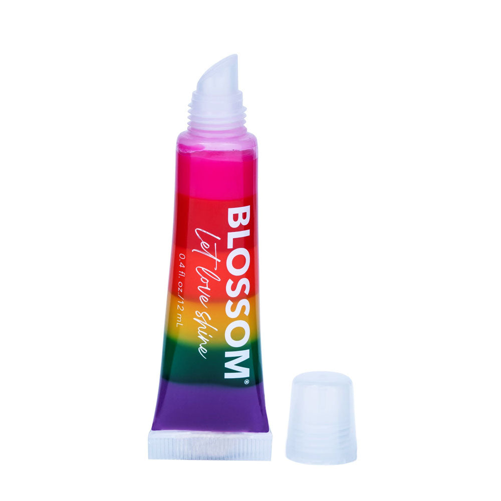 Blossom Lip Gloss Tube-Rainbow Strawberry 0.4 fl oz 80508