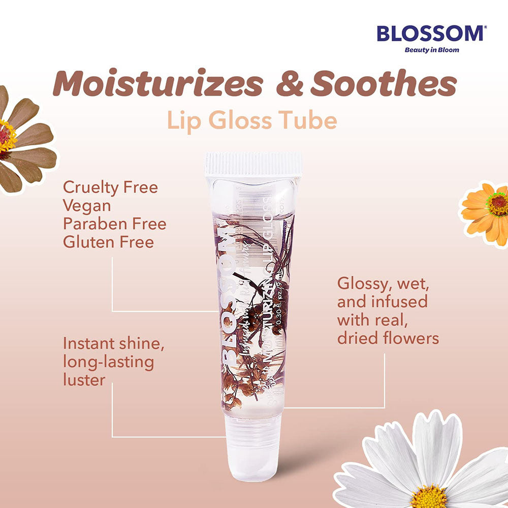 Son bóng dưỡng ẩm Blossom 0.3 fl oz Death By Chocolate