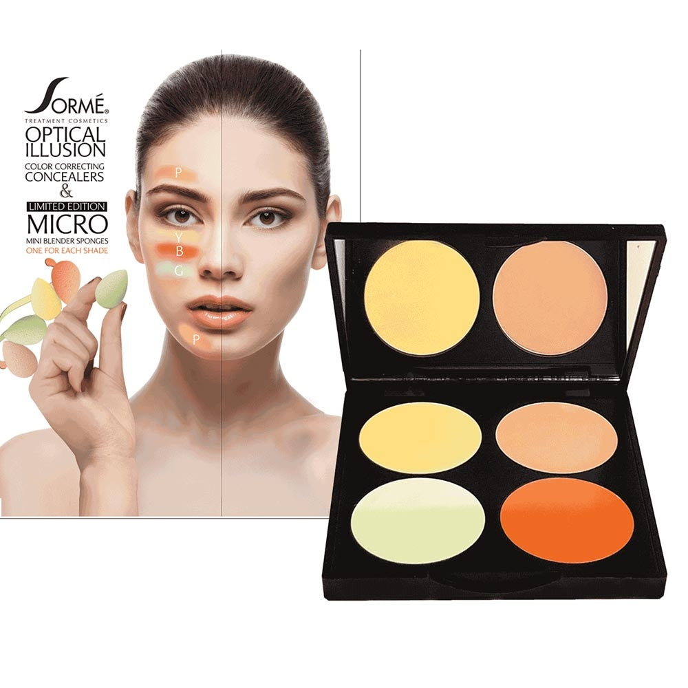 Sorme Optical Illusion Color Correcting Concealers CP01