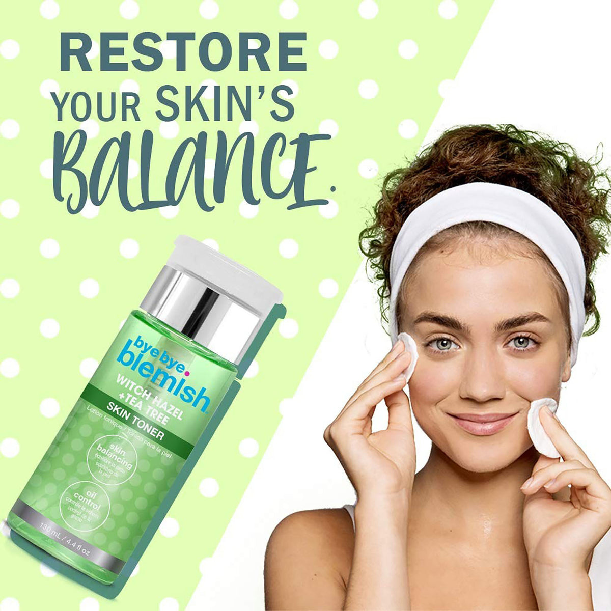 ByeBye Blemish Witch Hazel Tea Tree Skin Toner 130ml 16407