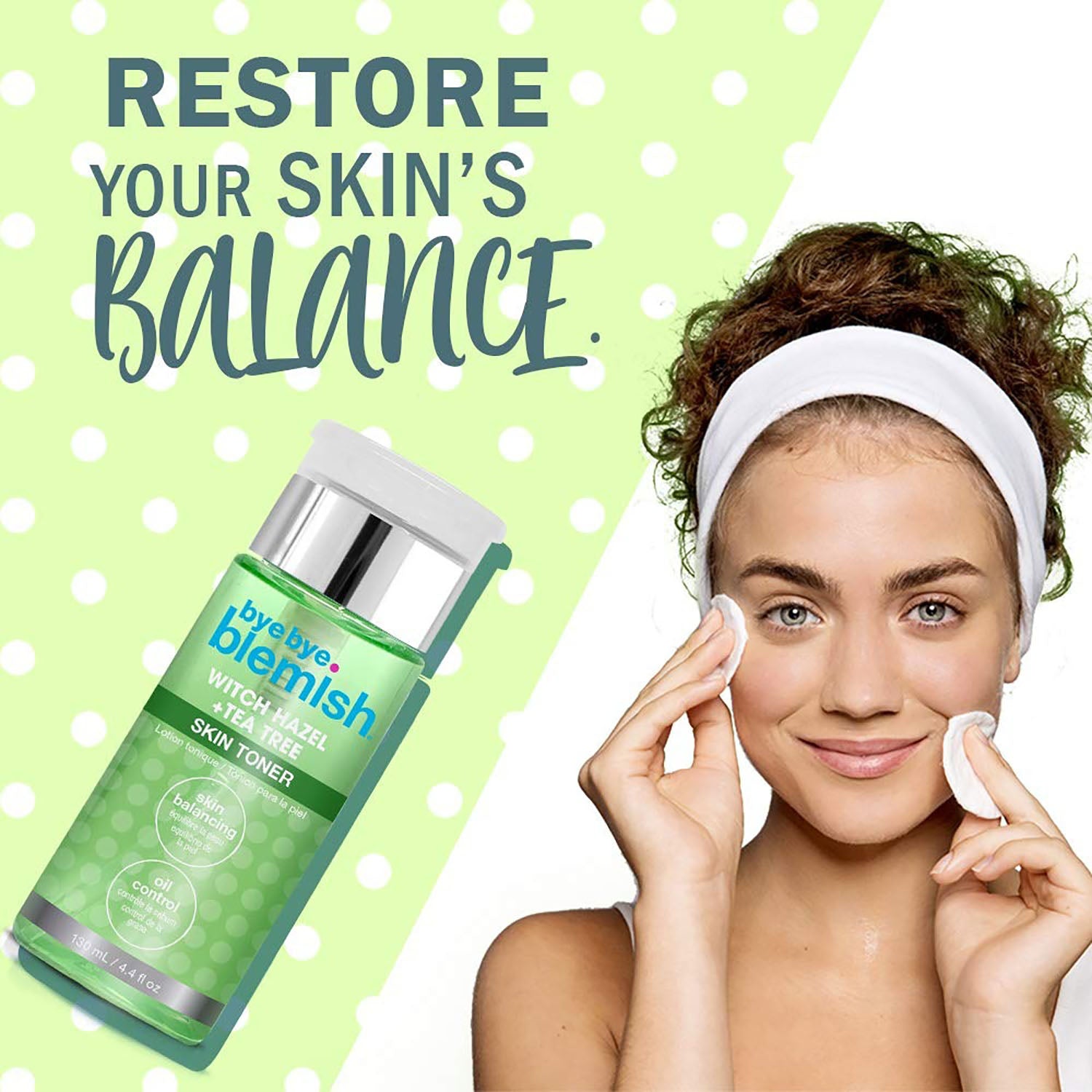 ByeBye Blemish Witch Hazel Tea Tree Skin Toner 130ml 16407