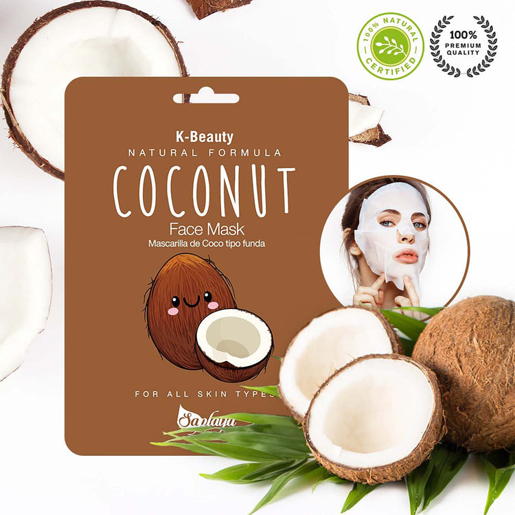 Saplaya Natural Nourishing Coconut Face Mask 25ml SFM010