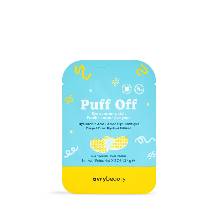 AvryBeauty Puff Off Eye Contour Patch - Hyaluronic Acid