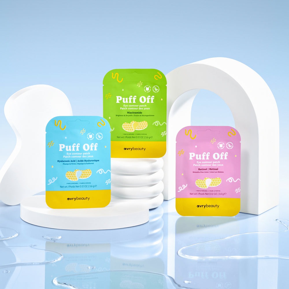 AvryBeauty Puff Off Eye Contour Patch - Hyaluronic Acid