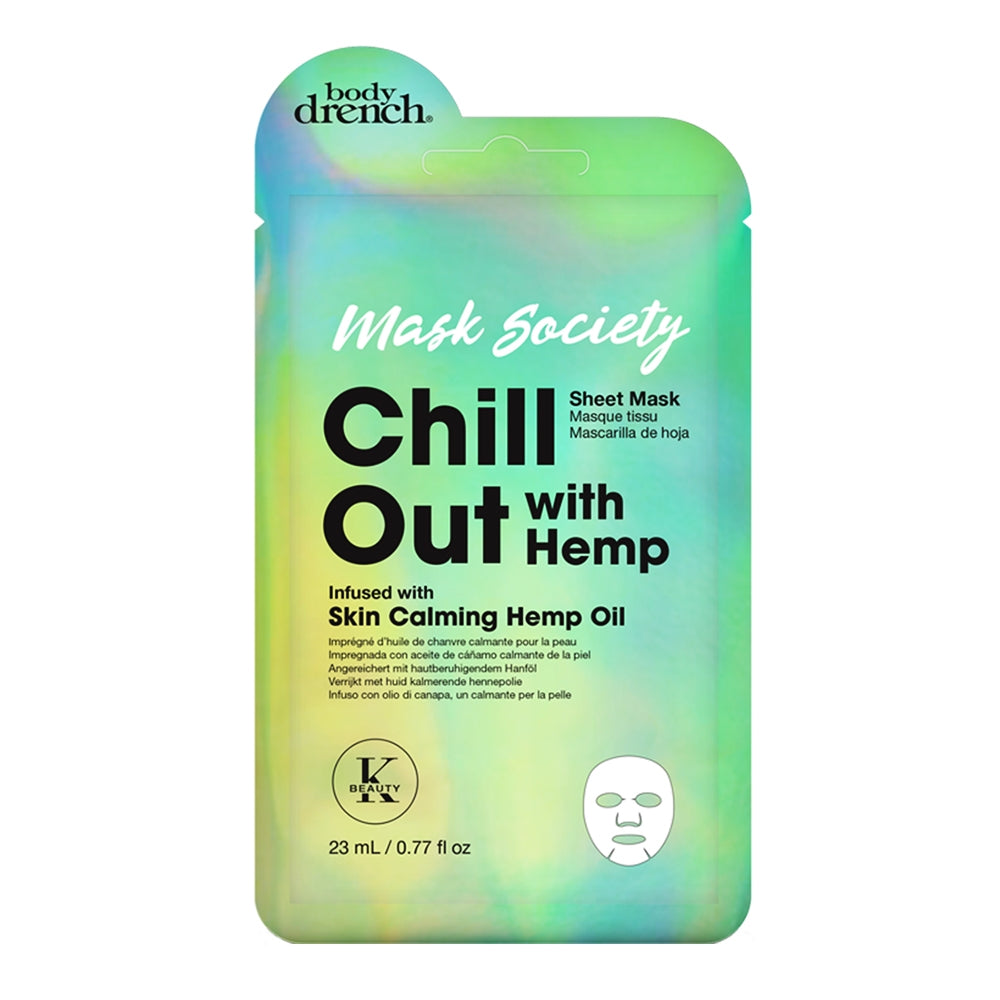 Mặt nạ giấy Body Drench Chill Out W/Hemp 23 ml/0.77 oz 28538