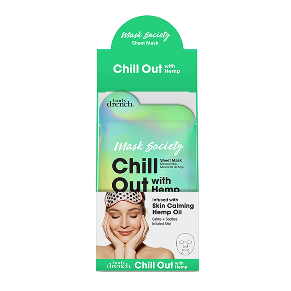 Mặt nạ giấy Body Drench Chill Out W/Hemp 23 ml/0.77 oz 28538