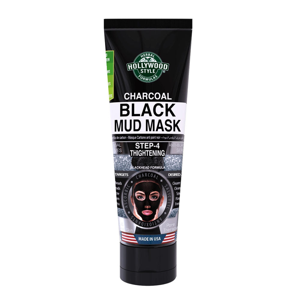 Masque de boue noir au charbon Hollywood 3,2 oz 37016