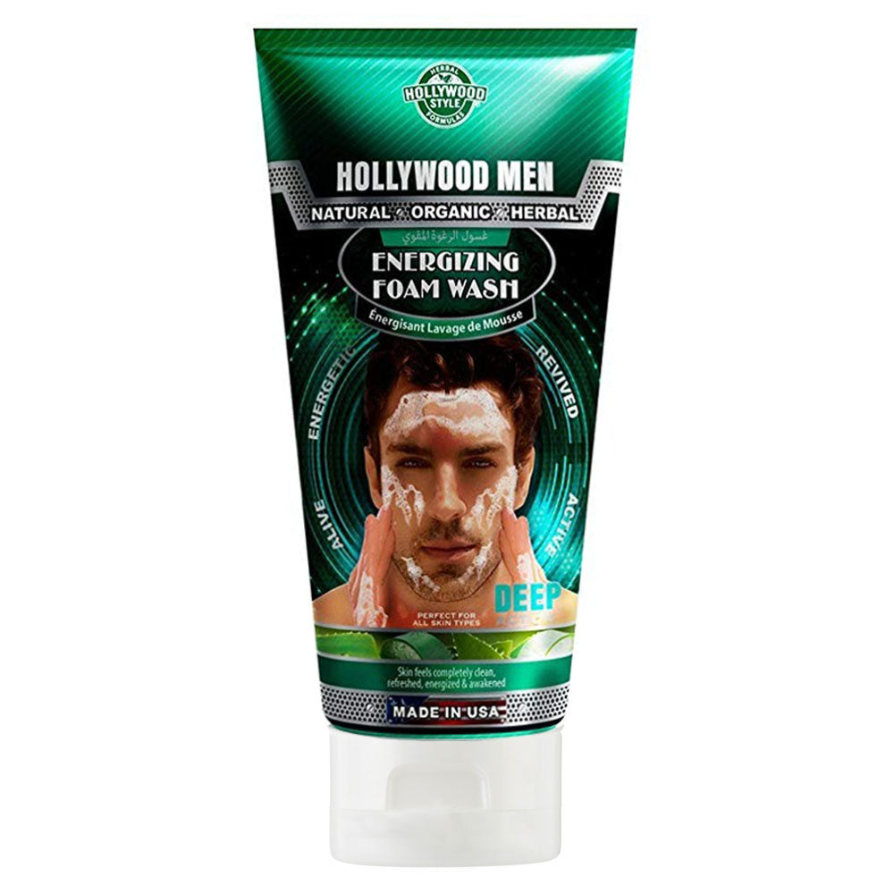Hollywood Men Nettoyant Moussant Énergisant 5,3 oz/150ml #50506