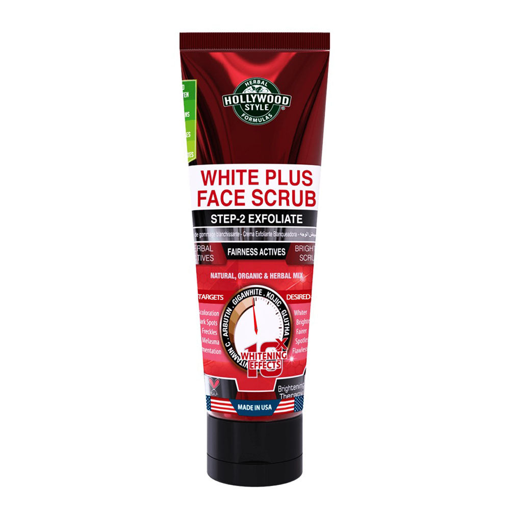 Hollywood Style White Plus Face Scrub 3.2 oz / 100ml 60102