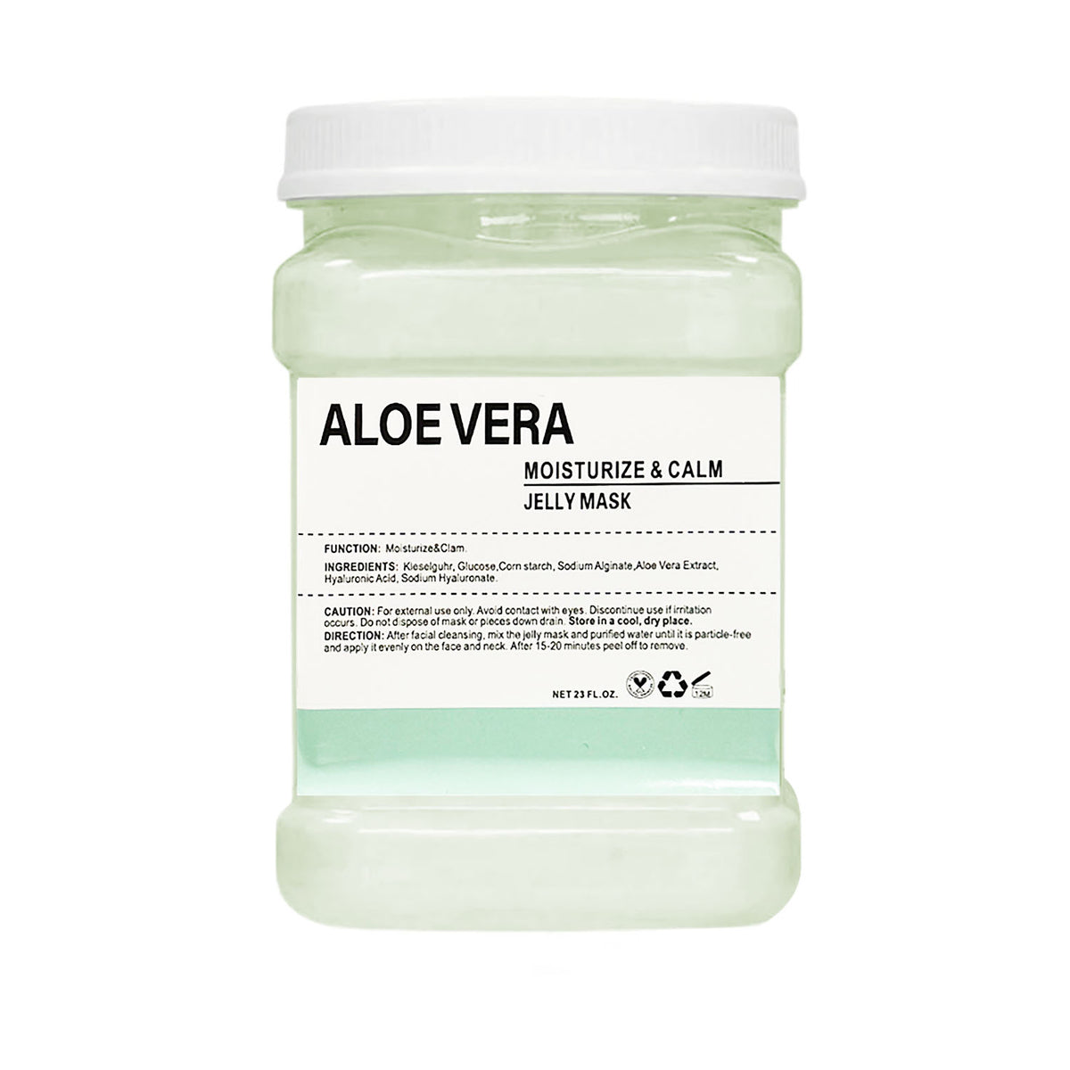 Poudre de masque en gelée Aloès Véra Hydratant & Apaisant 650g 09564