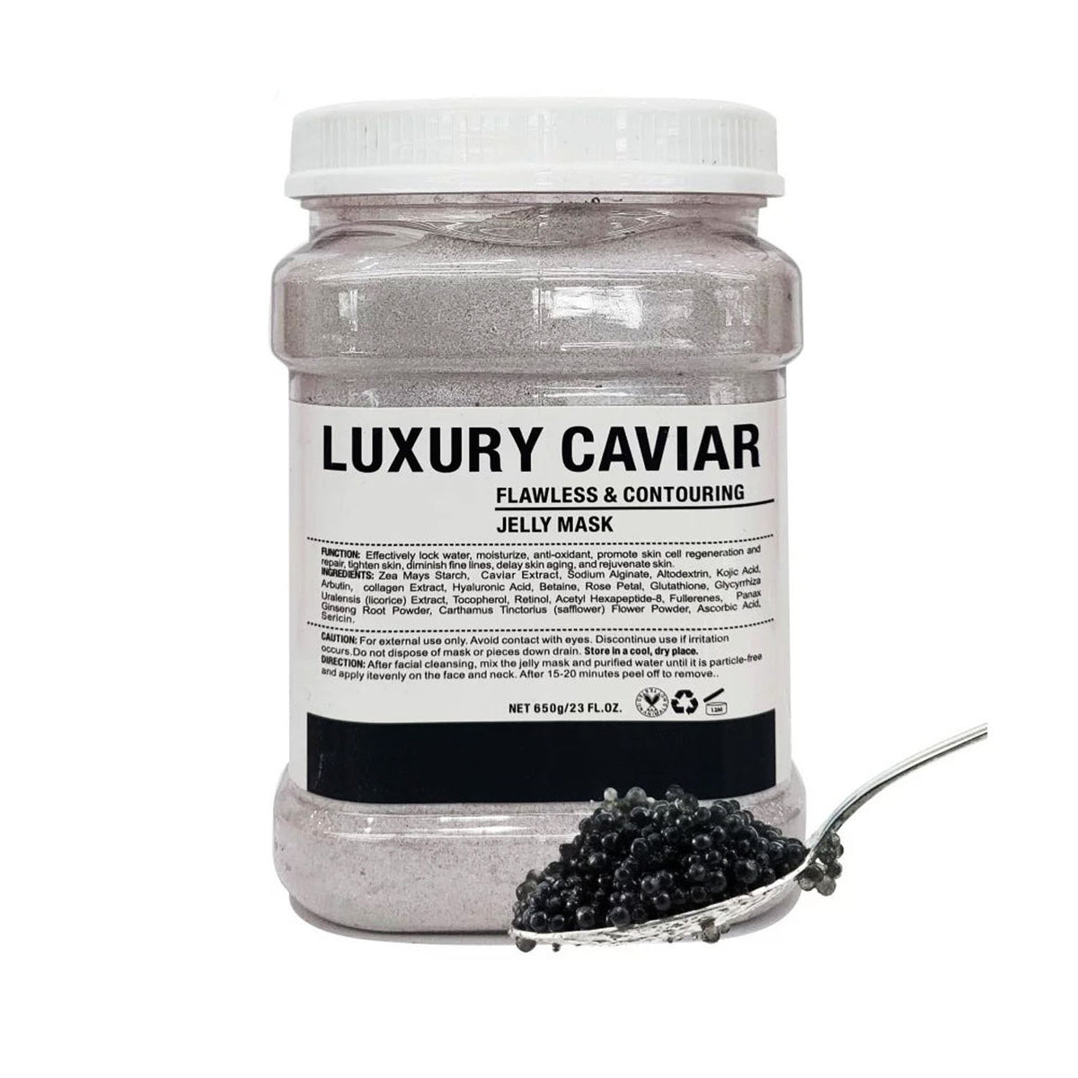 Poudre de Masque de Luxe au Caviar en Gelée 650g 09564