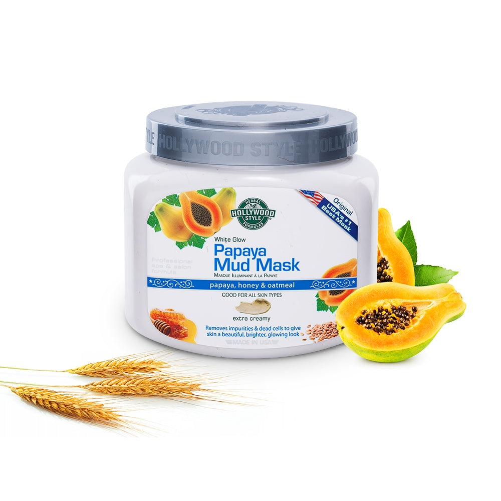 Mặt Nạ Bùn Hollywood Style White Glow Đu Đủ 20oz/600g #52301