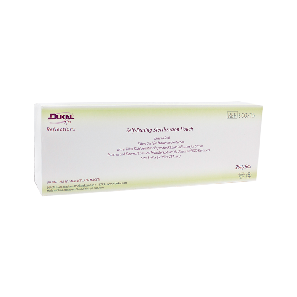 Dukal Self-Sealing Sterilization Pouch 3.5"x10" 900715
