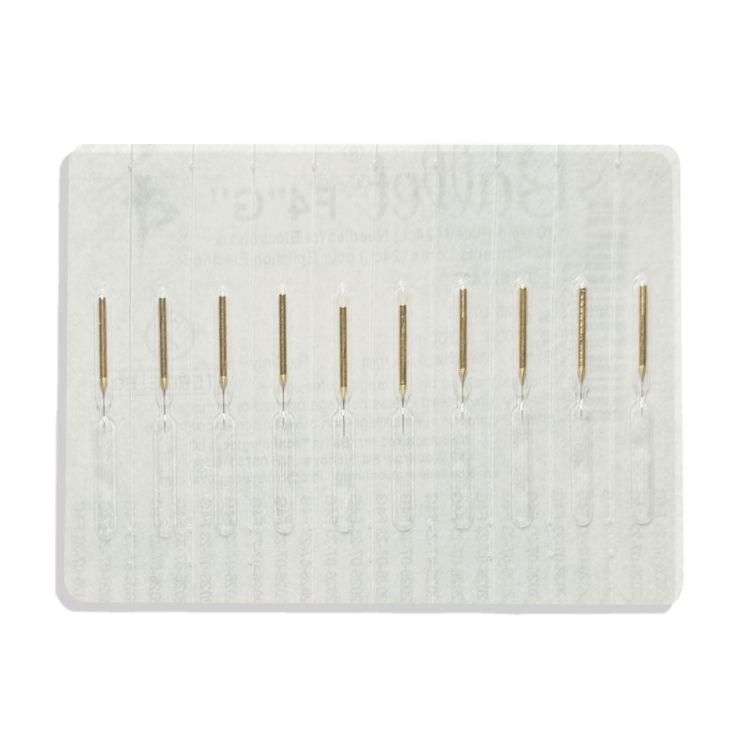 Ballet Gold Ballet Needles 50PK F4"G" 02513