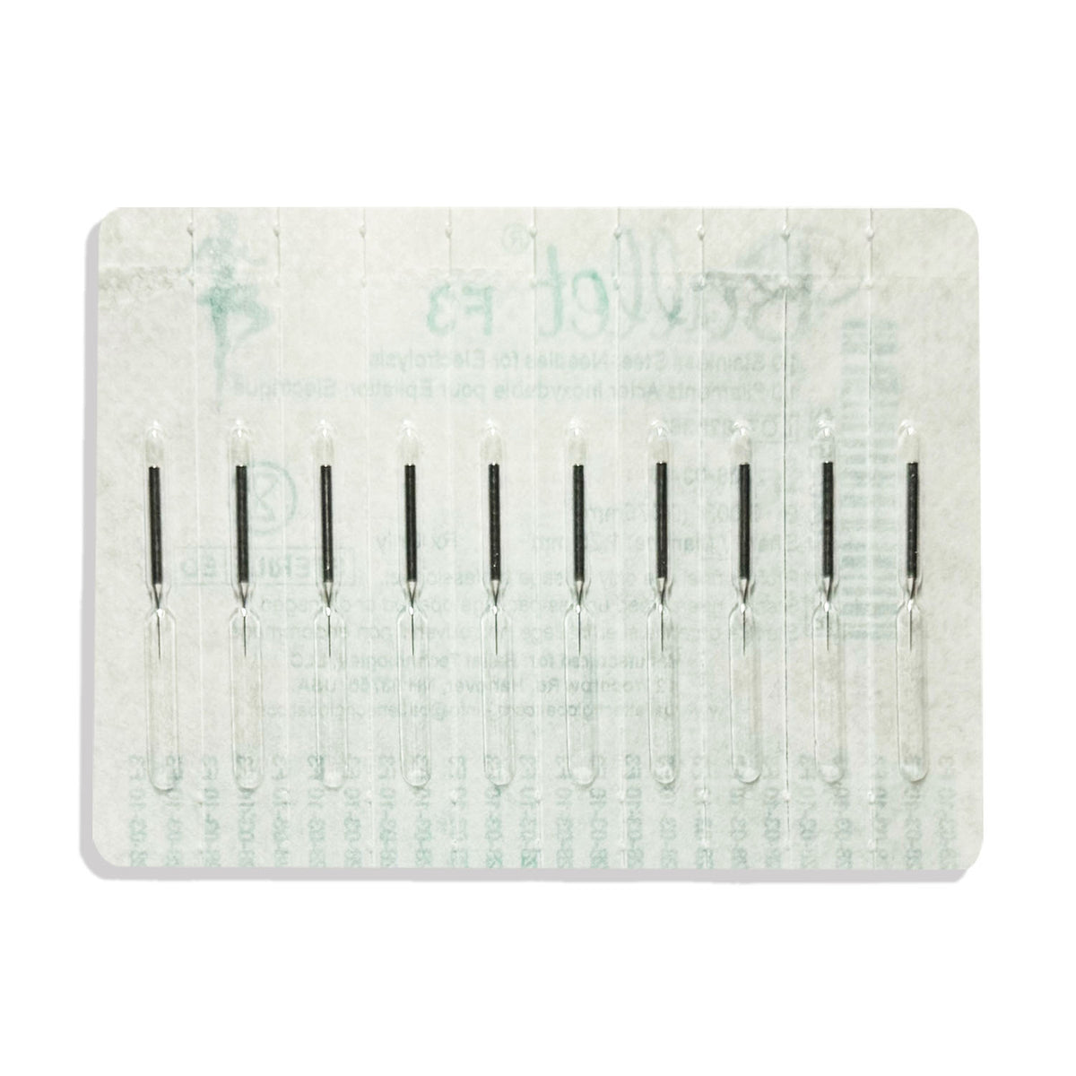 Mũi kim điện phân thép không gỉ Ballet F3 -50 cái/hộp 02502