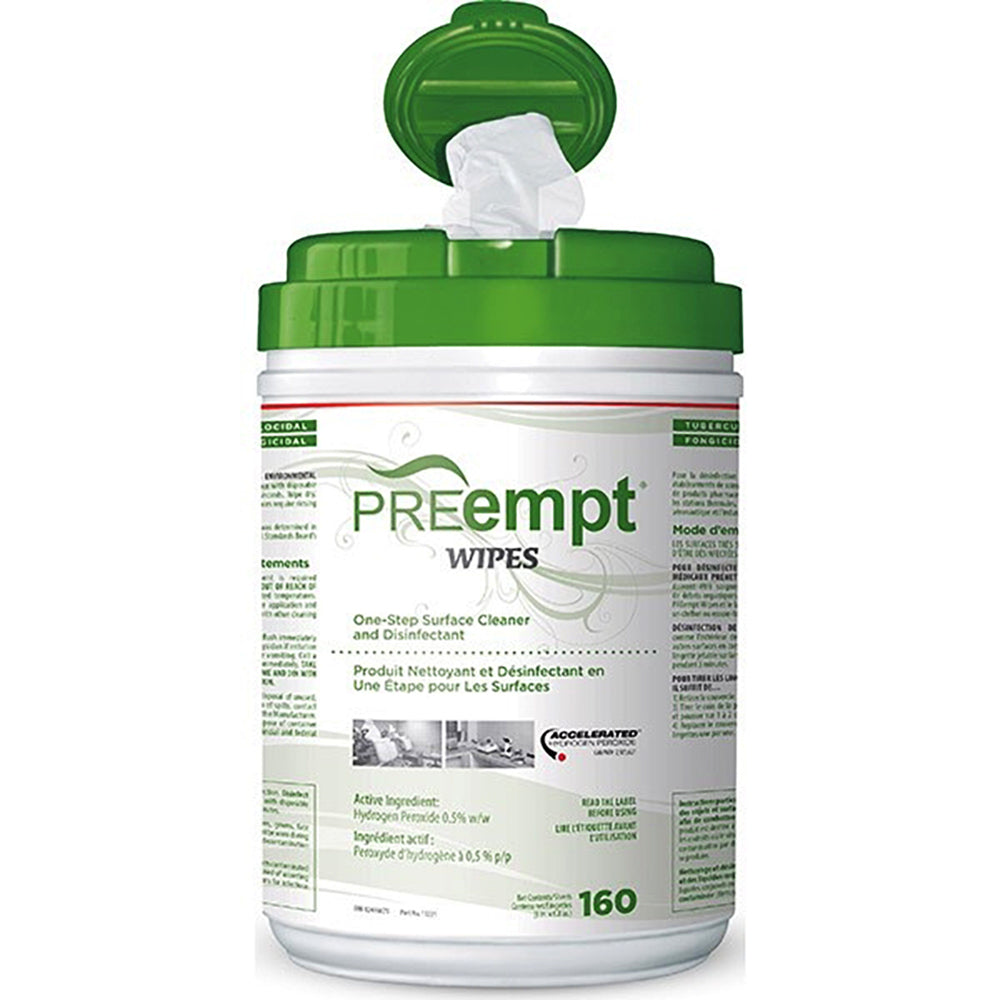 PREempt Wipes Cleaner&Disinfectant 160Sheets PRE-11221