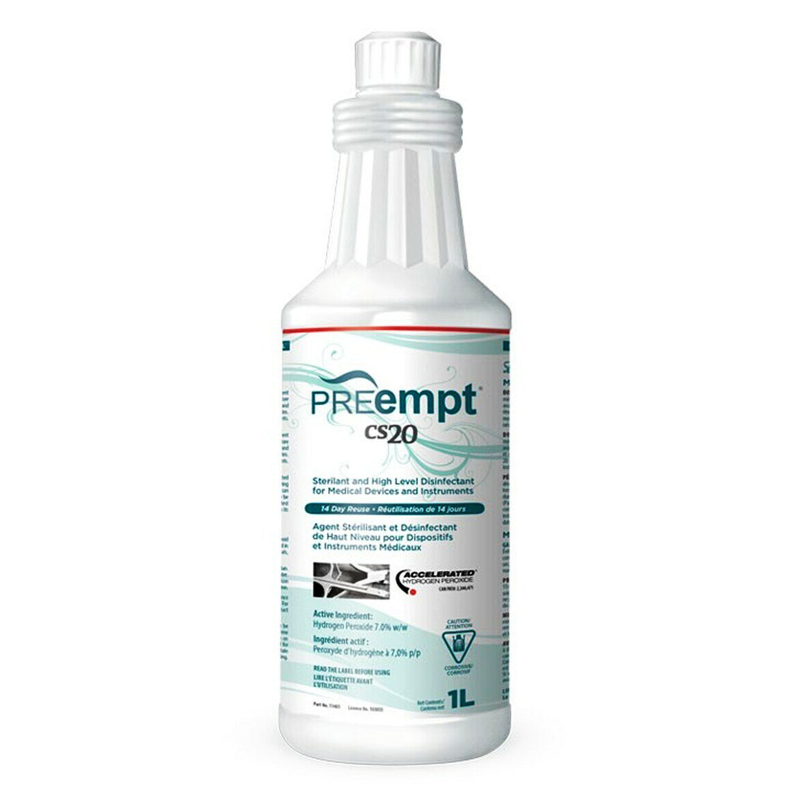 PREempt CS20 Sterilant & Disinfectant 1L PRE11401