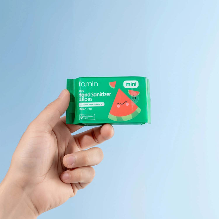 Fomin Hydrating Hand Sanitizer Wipes Melon Pop 26947