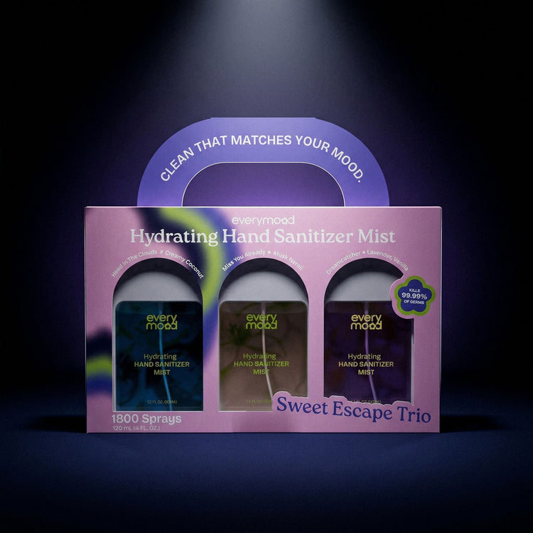 Everymood Hand Sanitizer Mist - Sweet Escape Trio 46011