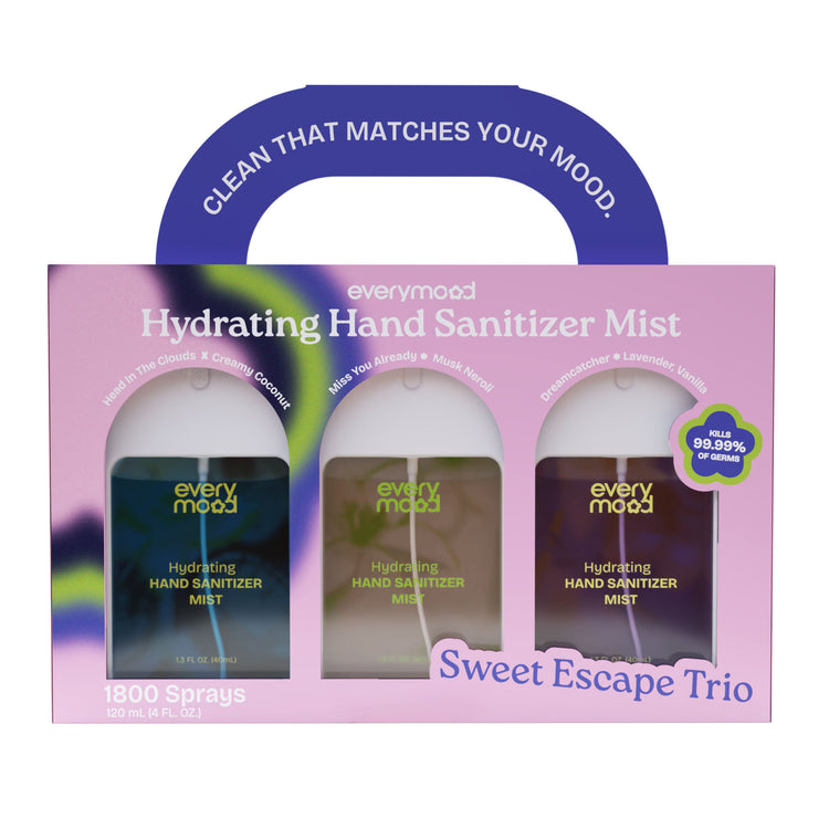Everymood Hand Sanitizer Mist - Sweet Escape Trio 46011