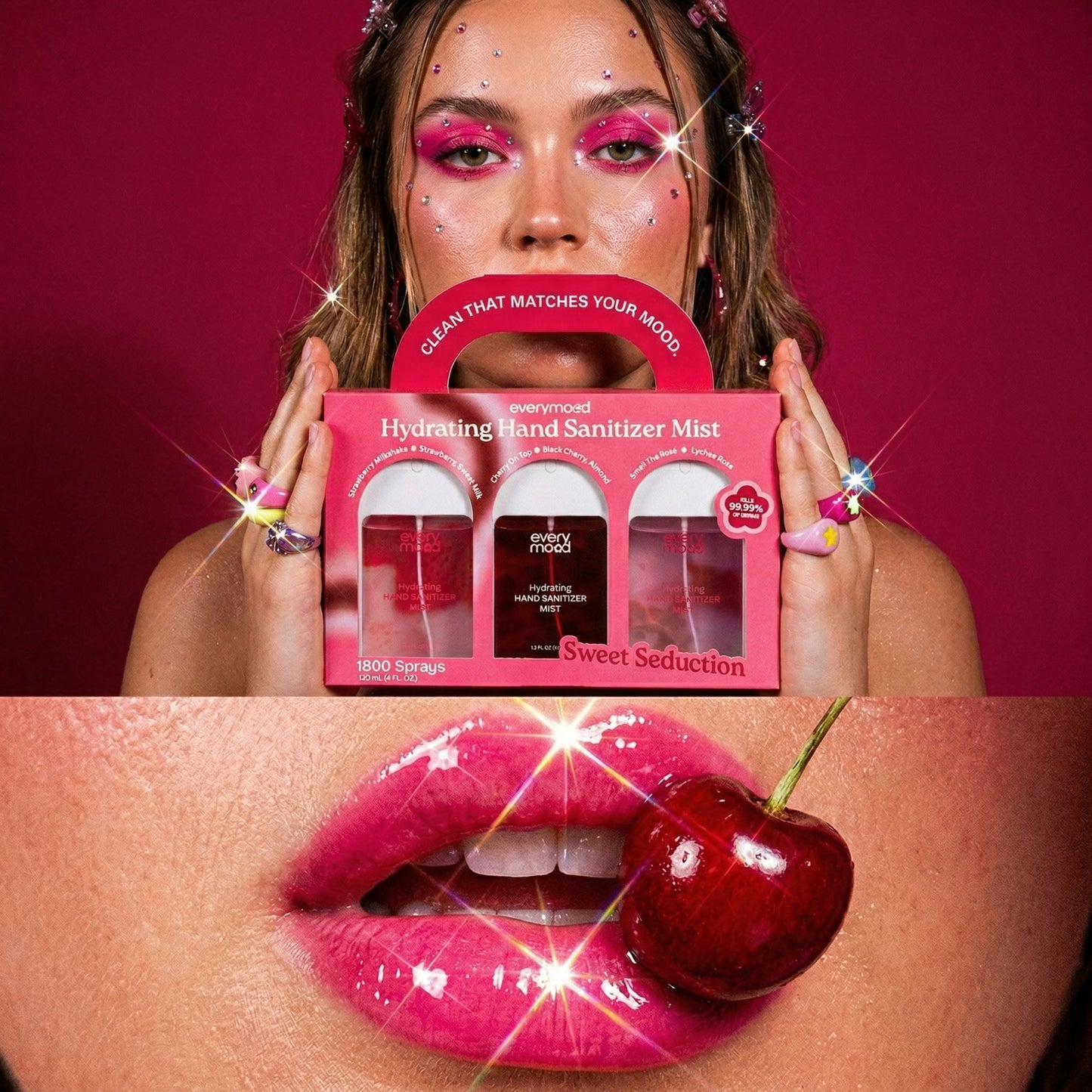 Everymood Hand Sanitizer Mist - Sweet Seduction 46013