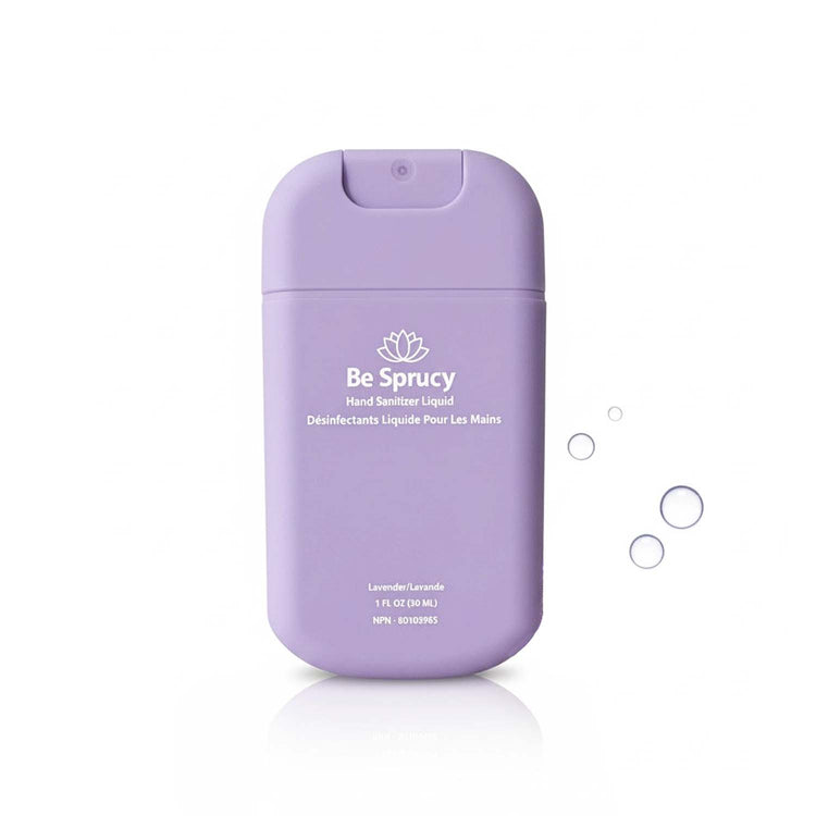 Be Sprucy Liquid Hand Sanitizer Spray Lavender 61427