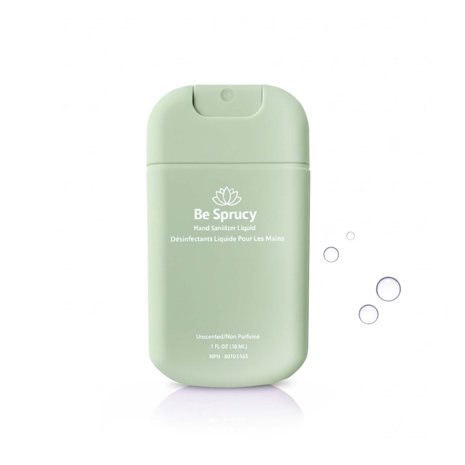 Be Sprucy Liquid Hand Sanitizer Spray Unscented 61429